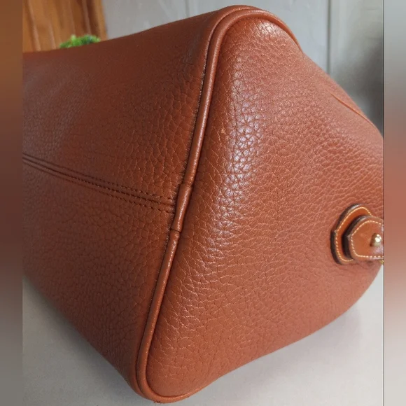 Dooney & Bourke, Pre Date Tag, 1980s Large Boston Bag - Picture 8 of 15